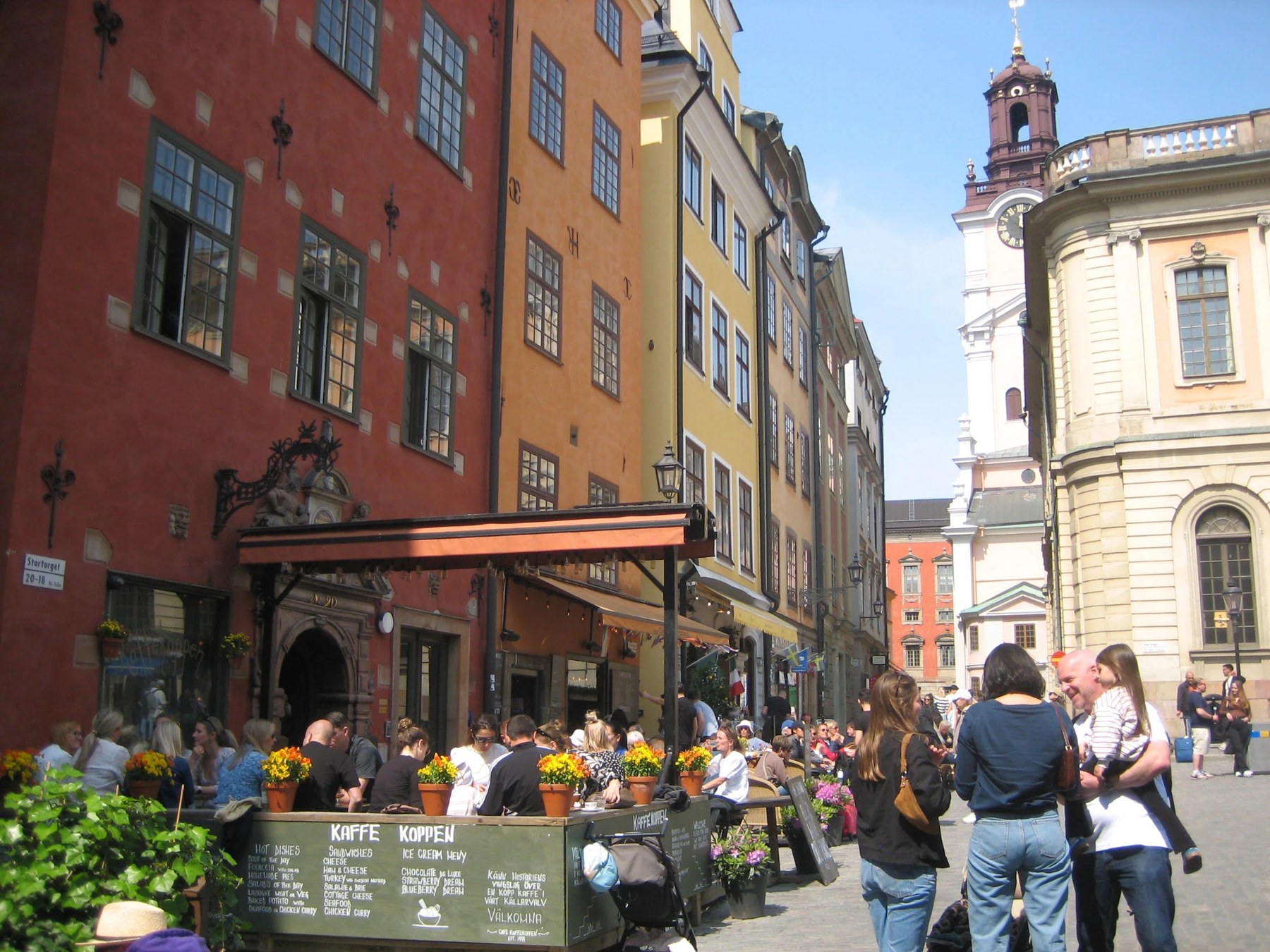 Stortorget square in Stockholm's old town